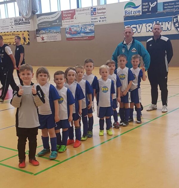 G-Junioren des SV Teterow 90 belegen beim Turnier in Rühn den 3. Platz