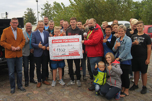 Dicke Überraschung - Gewinner bei "Scheine für Vereine" Dicke Überraschung - Gewinner bei "Scheine für Vereine"