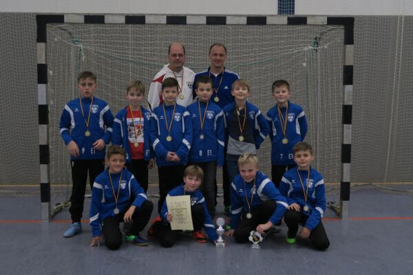 E1: 1. Platz beim Hallenturnier des FC Rostock United E1: 1. Platz beim Hallenturnier des FC Rostock United